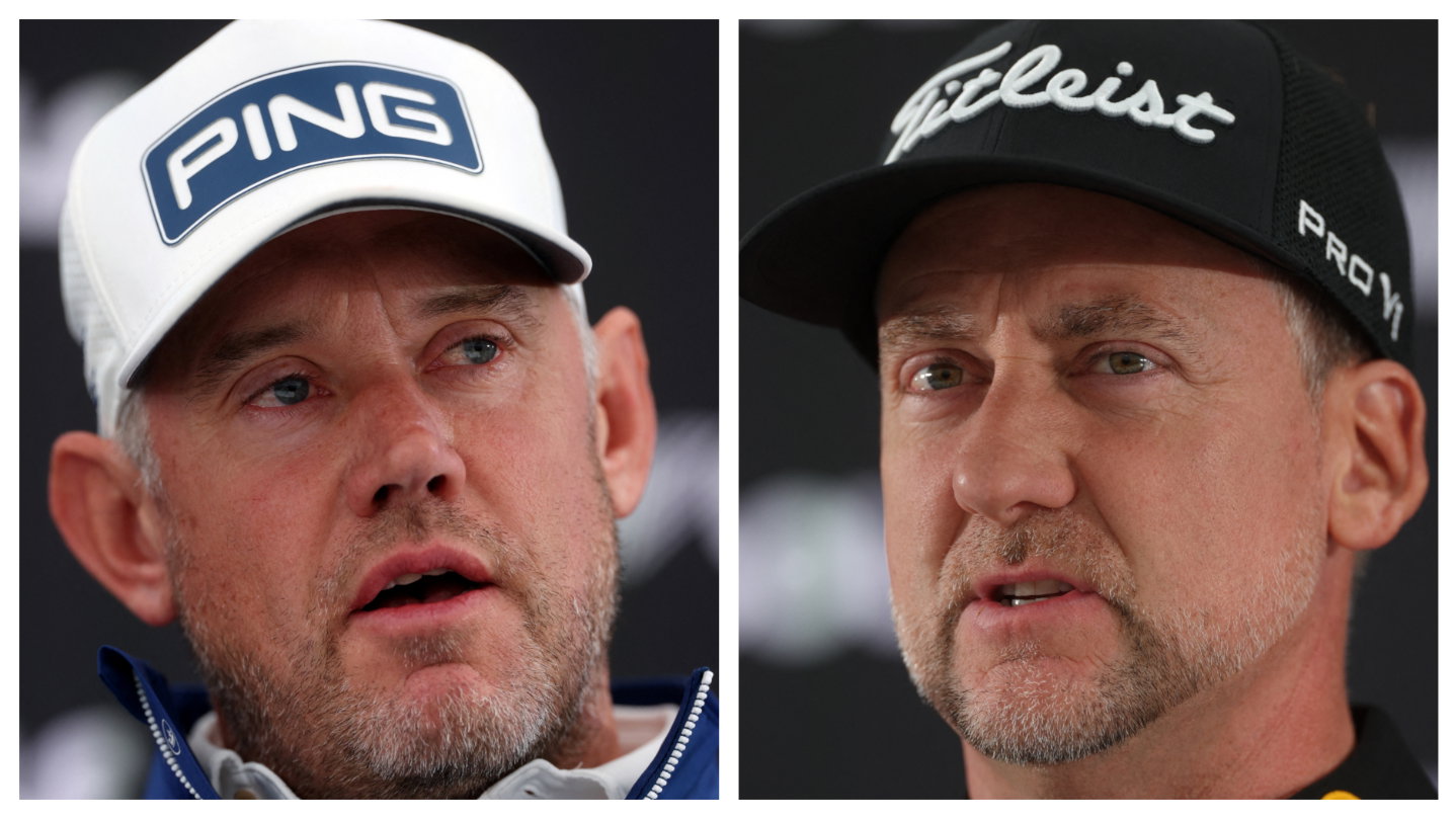"If Vladimir Putin had a tournament, would you play?" Poulter & Westwood respond